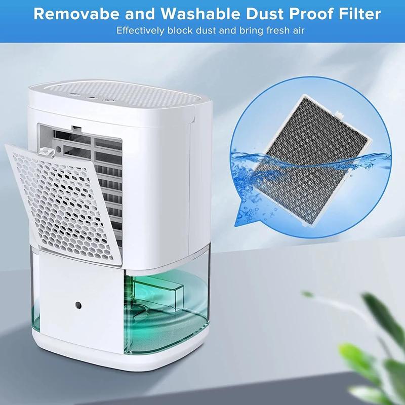 Product Introduction of Haijieer 350ML/D Dehumidification capacity Dehumidifier Small household indoor basement dry moisture absorbent clothes dryer 15