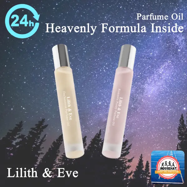 LILITH AND EVE Enchantress & Romantic Poetry Perfume Oil - Parfum Oil Minyak Wangi Kulit Badan Roll On