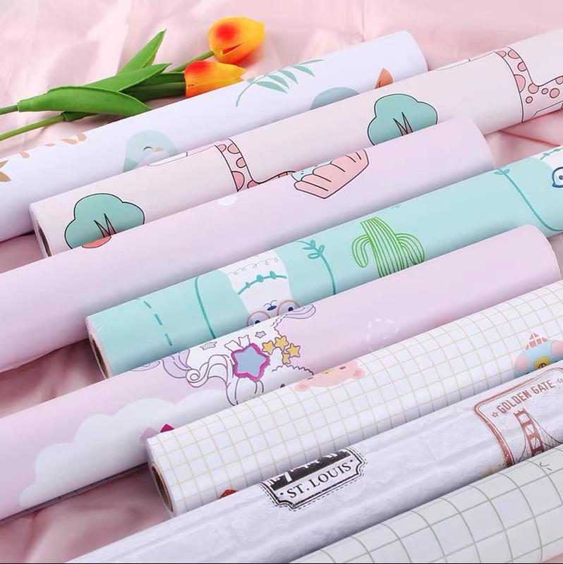 DECAL GIẤY DÁN TƯỜNG KHỔ 45CM - MẪU HOẠT HÌNH LP08