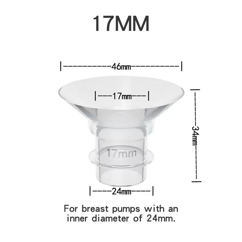 Product Introduction of Flange Inserts 13-24mm Breast Pump Adapter Replacement Accessory For Breast Pump 19