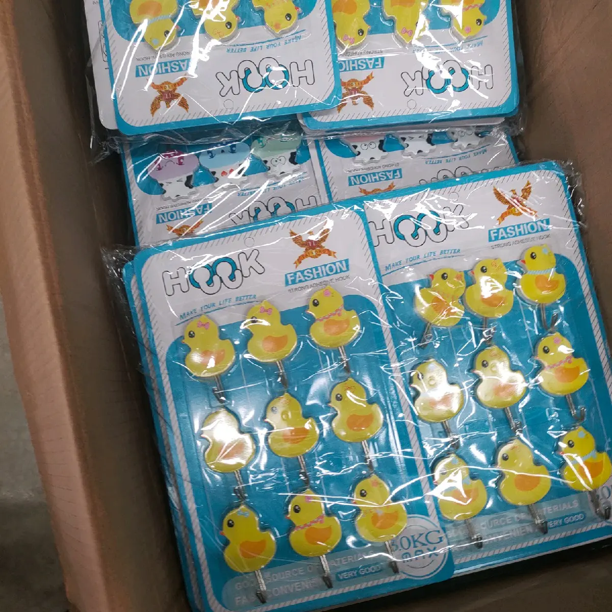 ที่แขวนติดผนัง 9 ชิ้น 12 แพค สุ่มลายเดียวกันยกโหล พร้อมส่ง