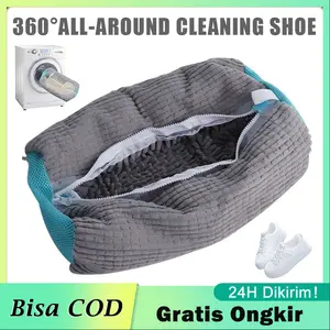 2Pcs Washing Bag For Shoes Kantong Mesin Cuci Sepatu Otomatis