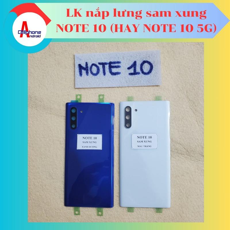 Linh kiện nắp lưng máy Note 10 thường hoặc Note 10 5G có kính camera 1