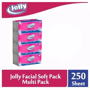 Tissue Jolly 250 sheet isi 4 pcs