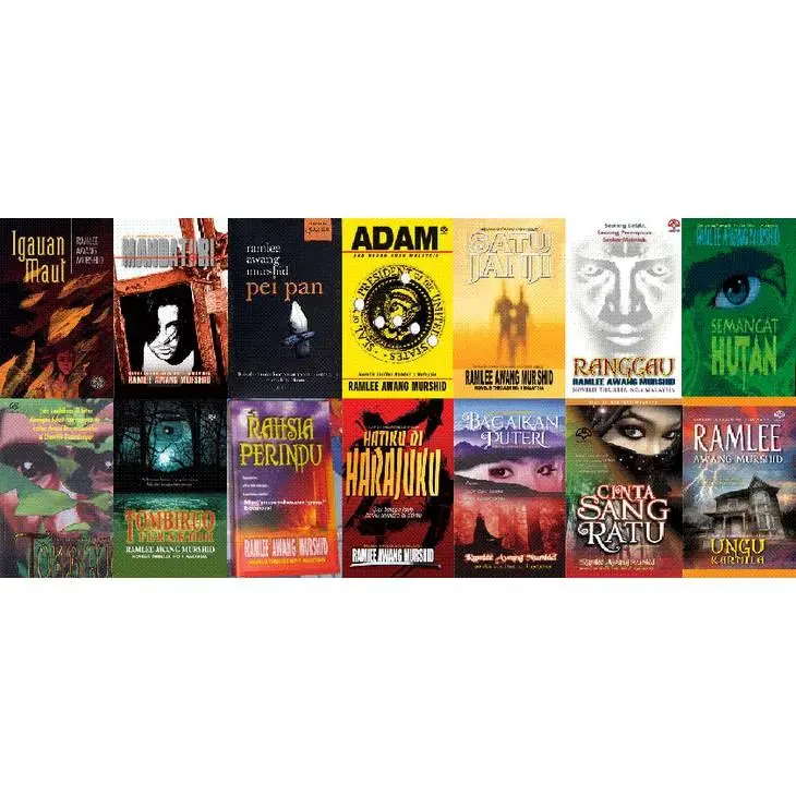 High Quality RAMLEE AWANG MURSHID (RAM) NOVEL SERIES (LISTING 2)