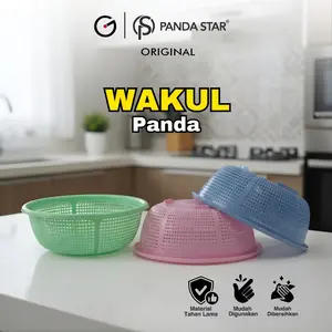 PANDA STAR Wakul Ringan 20 x 7 CM Colander Bowl Wadah Makanan PNDS-PS-WKBL