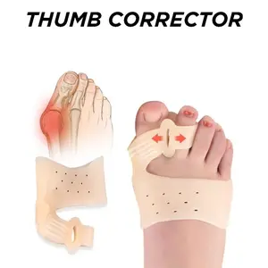 Thumb Corrector / Pelurus Jempol Kaki / Korektor Jempol Jari Kaki / Corrector Bunion Hallux Valgus / Korektor Tulang Korektor Bunion Hallux Valgus / Pelurus Jari Jempol Kaki / Alat Kotektor Jempol Jari Kaki / Pelurus