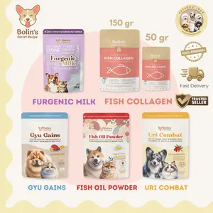 Bolin's Secret Recipe Pure Fish Collagen Dog Cat - Collagen Anjing Kucing - Vitamin Hewan
