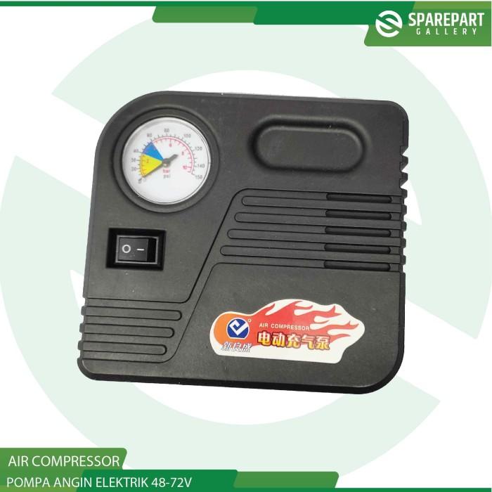 Pompa angin sepeda listrik DC 48-72v air compressor DC 48-72v 1