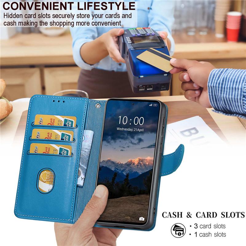 Product Introduction of Leather Case For Samsung Galaxy A24 4G Shockproof Cases Wallet Flip Cover For Sam  A14 4G A34 A54 5G A245F 3D Pattern Etui Coque 22