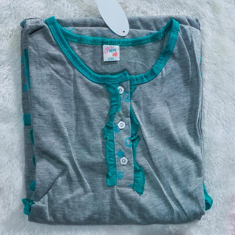 Daster super jumbo XXL Ld 120 cm bahan kaos 3