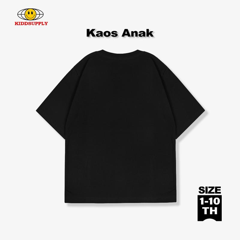KiddSupply Kids Tshirt Fly Black & Purple l Kaos Anak Unisex TSKD050 2