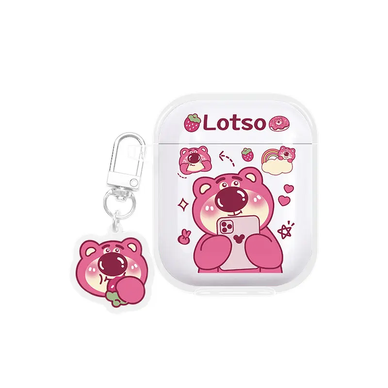 【ADE】Casing Earphone Anti Jatuh Transparan Lucu, Casing Headset ...