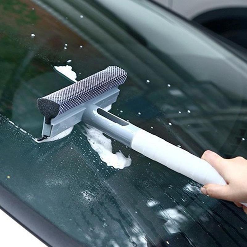 Product Introduction of Bàn Chải Làm Sạch Cửa Sổ, Gạt Nước Kính 3 Trong 1, Cho Phòng Tắm, Gương Và Cửa Sổ, Có Bình Xịt, Hai Mặt, R6Z7 38