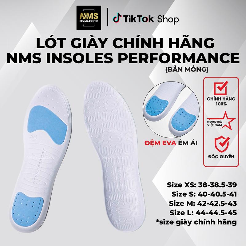 Lót giày bóng đá chính hãng NMS INSOLES PERFORMANCE Sneaker ló t
