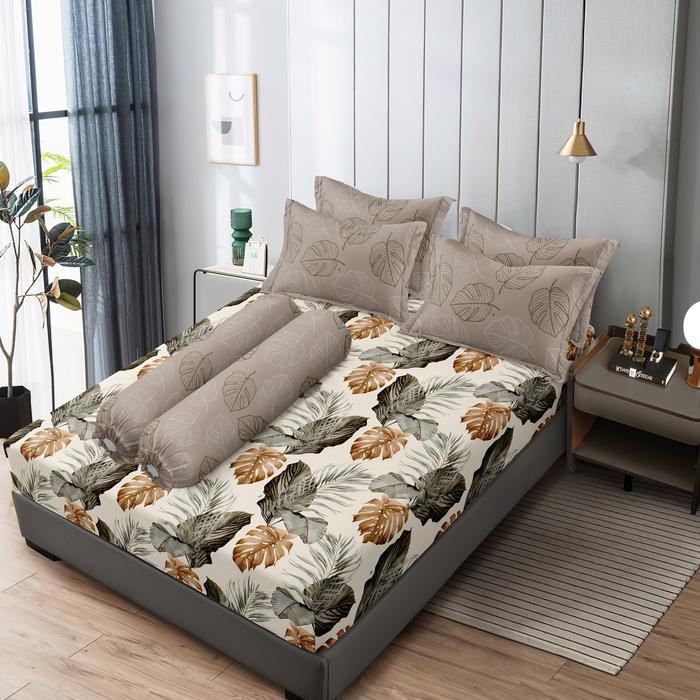 Gambar Vallery Quincy - Sprei King 180x200x30 Bantal 4 - New Motif - Lyra dari Lady Rose Sprei Kab. Bandung 5 Tokopedia