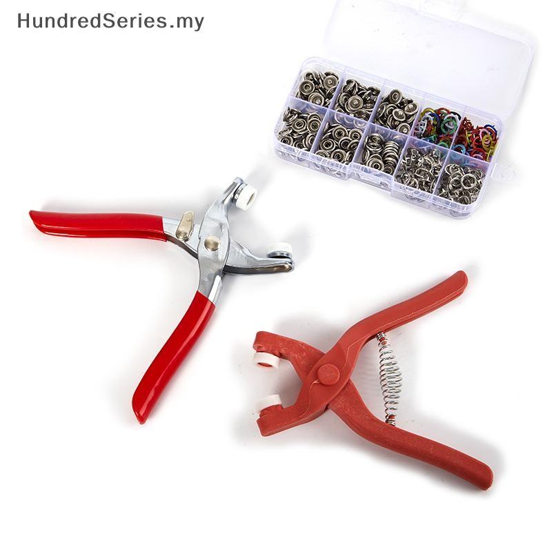 Set Pengikat Snap, Alat Kit, untuk Ratus Siri, Cincin Butang - TikTok ...