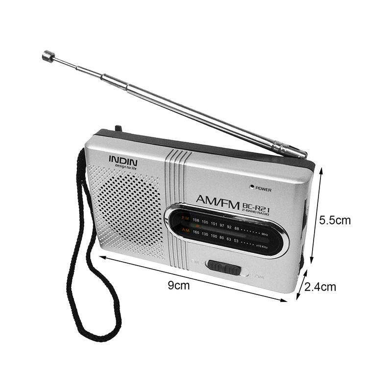 Product Introduction of BC-R21 Portable Radio Strong Signal Multifunctionl Built-in Speaker Full Band FM Stereo Radio for Elder 0