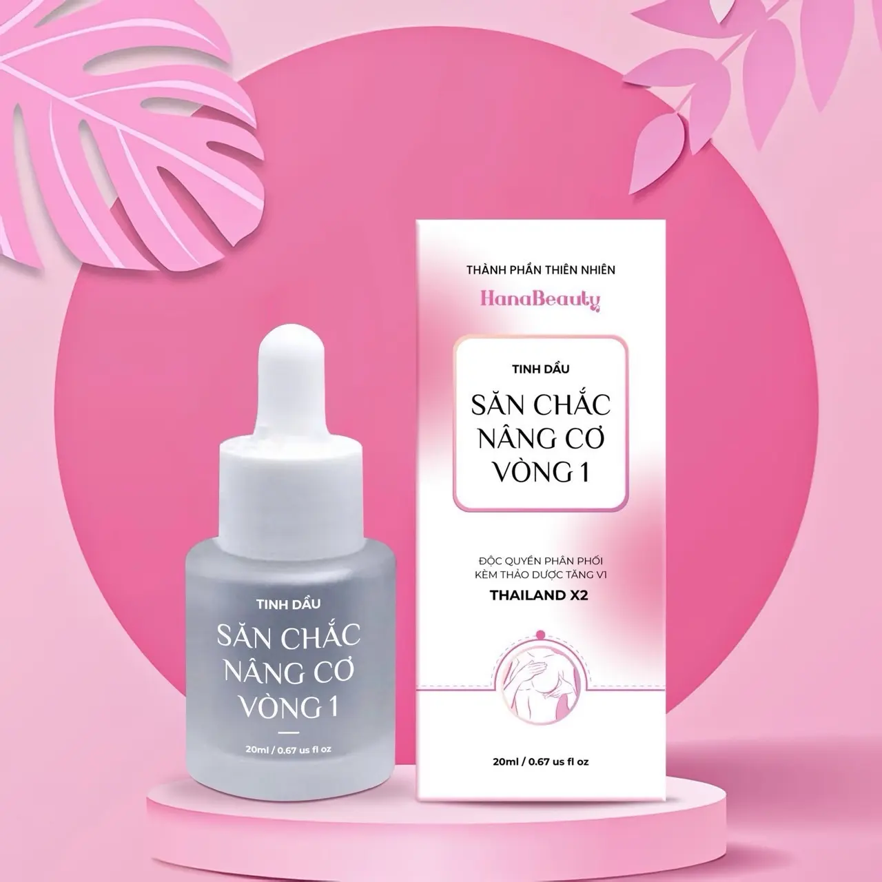 Tinh Dầu Săn Chắc Nâng V1 Cấp Tốc Dưỡng Da Body