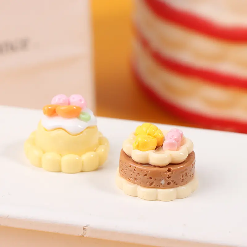 Mô Hình Thực Phẩm Giả Bánh Mini, 10 Cái, Vật Thu Nhỏ Phụ Kiện Trang Trí, Thích Hợp Cho Nhà Búp Bê, Vật Phẩm Trang Trí 4