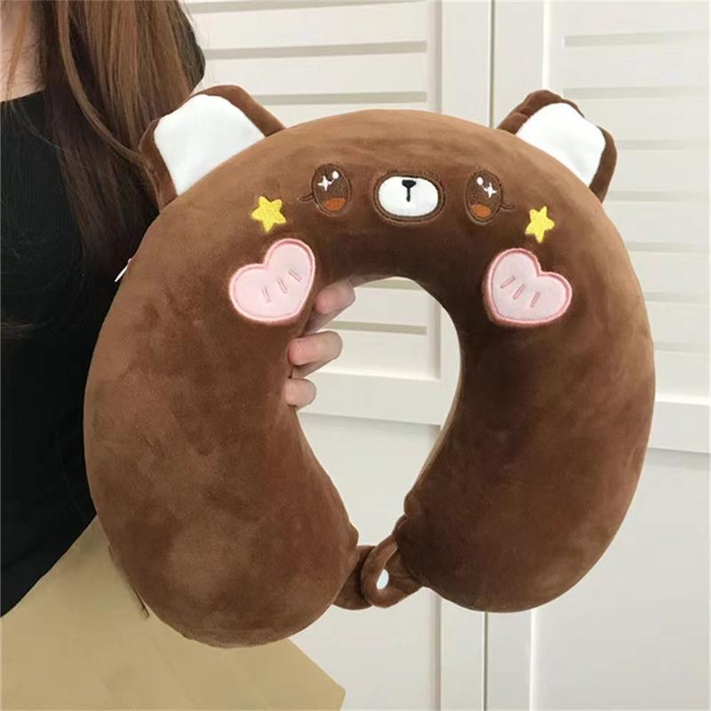 Cartoon Memory Head Pillow Neck Pillow Washable Neck Support - TikTok ...