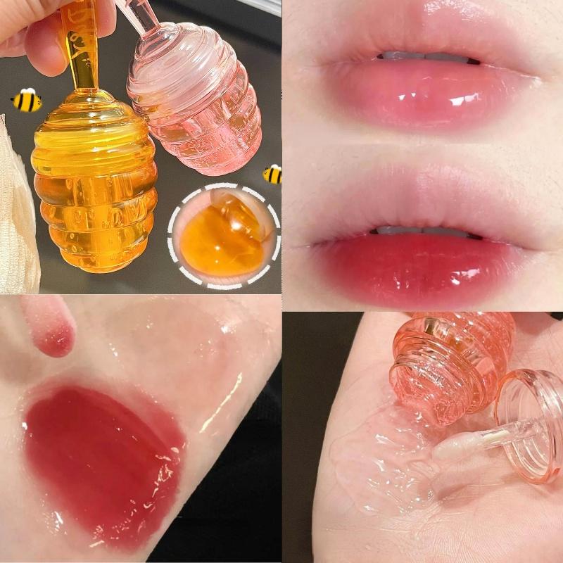Mặt Nạ Môi Mật Ong DIXI Mặt Nạ Ngủ Môi Hương Đào Son Dưỡng Môi Hương Mật Ong Mỹ Phẩm Chăm Sóc Môi Dưỡng Môi