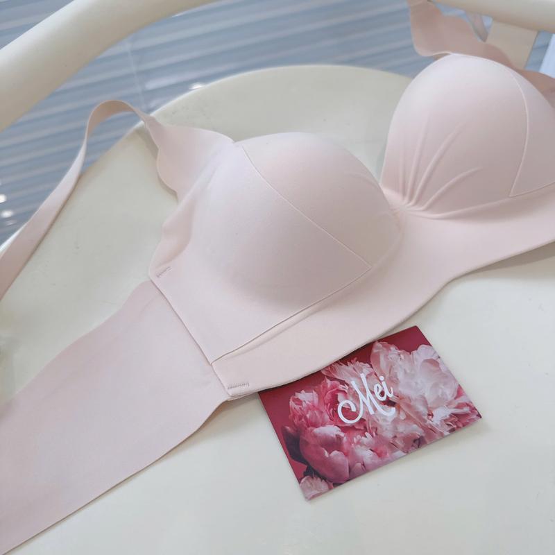 Mã C21 Áo Lót Không Quần Đệm Dày 3 cm Áo Trơn Không Viền Bản Lưng Lớn Không Ngấn Nách Mặc Áo Dài Áo Bó Áo Phông Top Bra Nữ 7