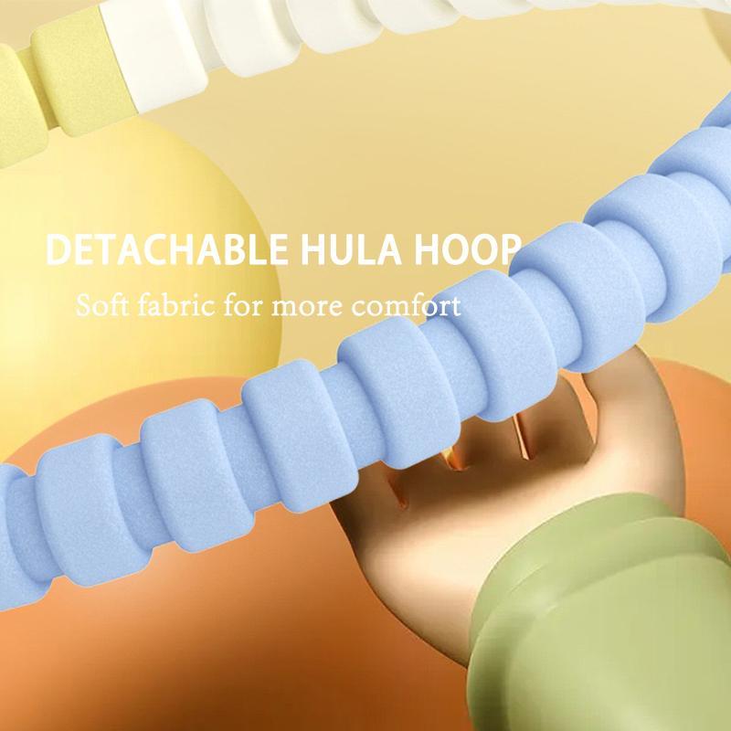 Product Introduction of Fitness Hula Ring, Detachable Thickened Hula Circle, Fitness Equipment for Home Gym Workout 4