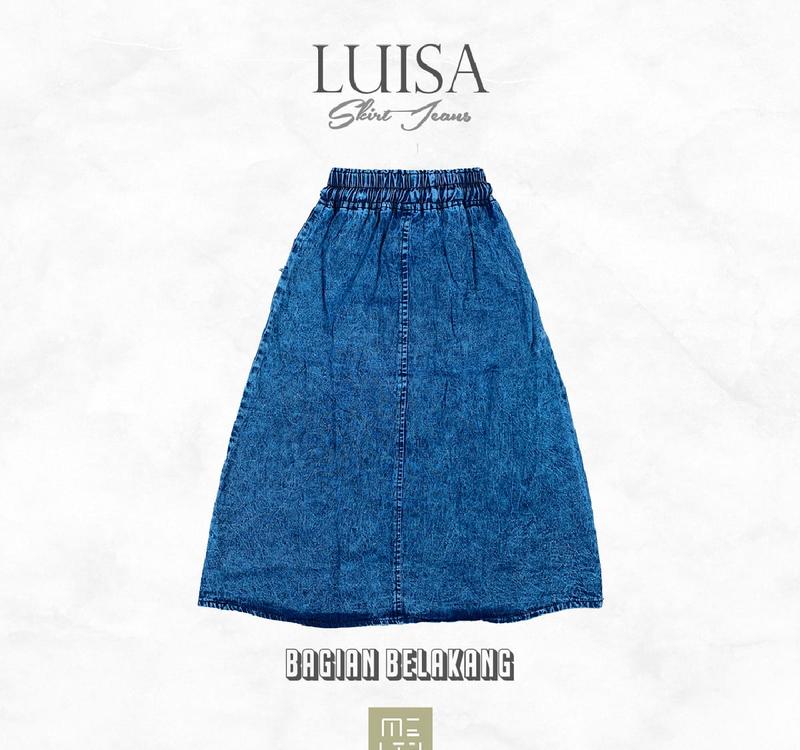 Product Introduction of Luisa Skirt | 6-13 Tahun Rok Jeans Anak Perempuan Motif Beruang 23