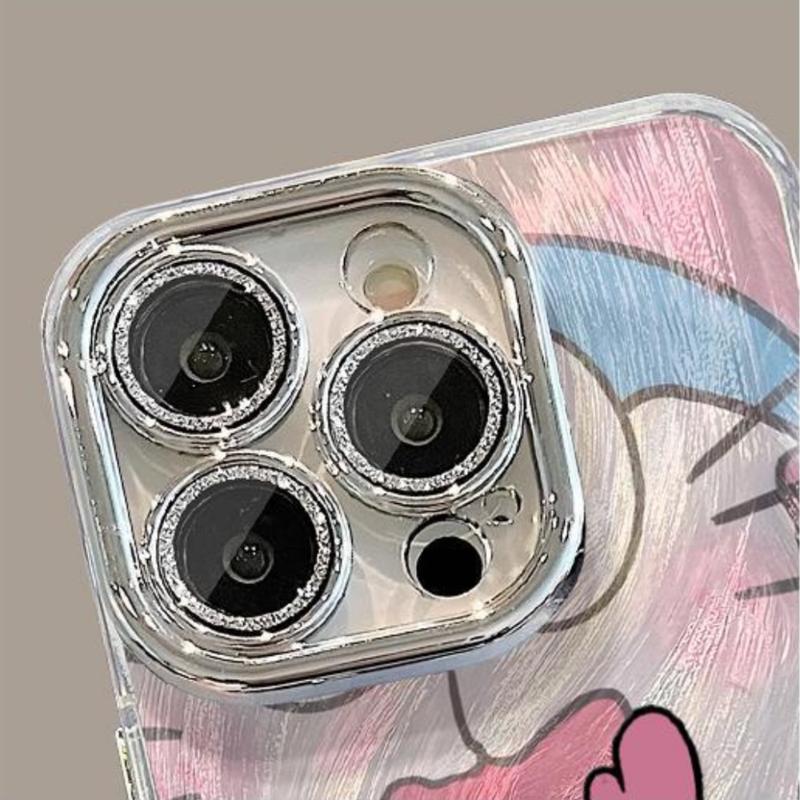 Product Introduction of Ốp Điện Thoại tai mèo hổ rồng leng keng cho iPhone , 15, 14, 13, 12, 11 Pro Max, XR, X, XS Max, 15Plus, 14Plus, X, XR, XS Max, nắp lưng chống sốc, màng bảo vệ ống kính tích hợp Case 16