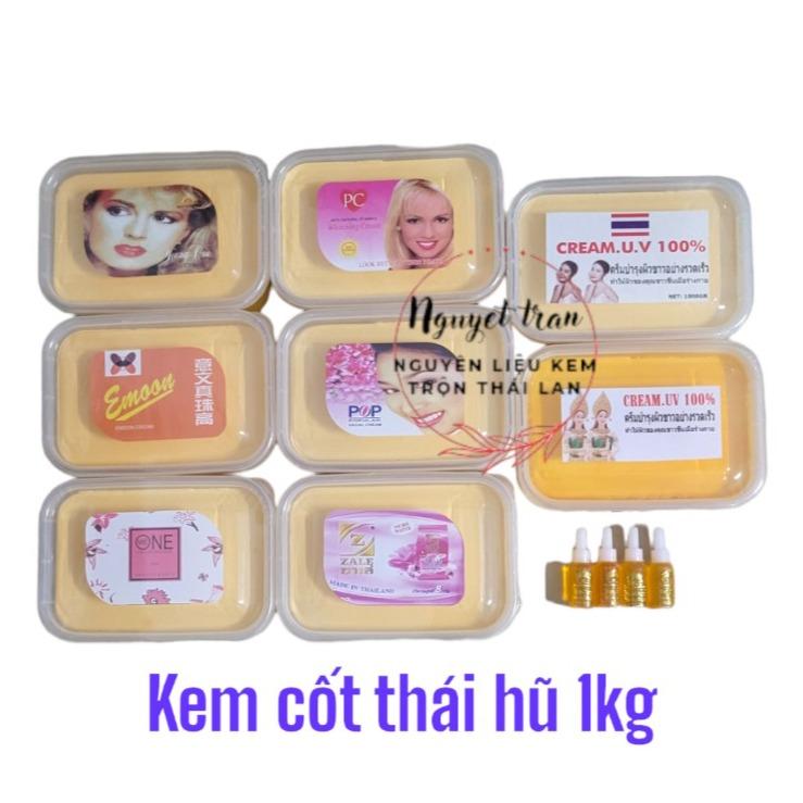 1kg kem độn cốt thái đặc tươm dầu vàng kem trắng kem cốt kemri dau Làm Đẹp Da Dưỡng Da Body Dưỡng Body Kem Body Nữ Women