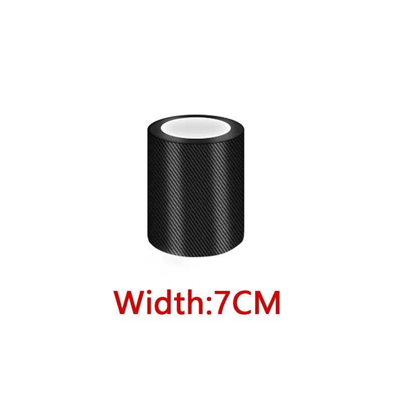 3D Carbon Fiber Car Sticker DIY Paste Strip Rolls Different Sizes Auto Anti Scratch Protector Tape Waterproof Film 6