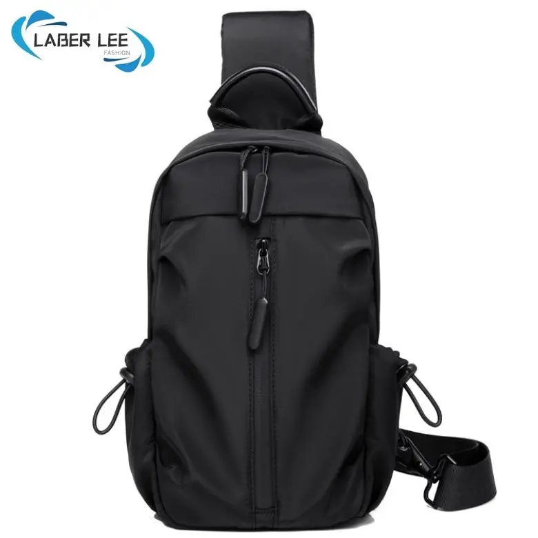 LABER LEE Mens Crossbody Bag Waterproof Nylon Casual Bag