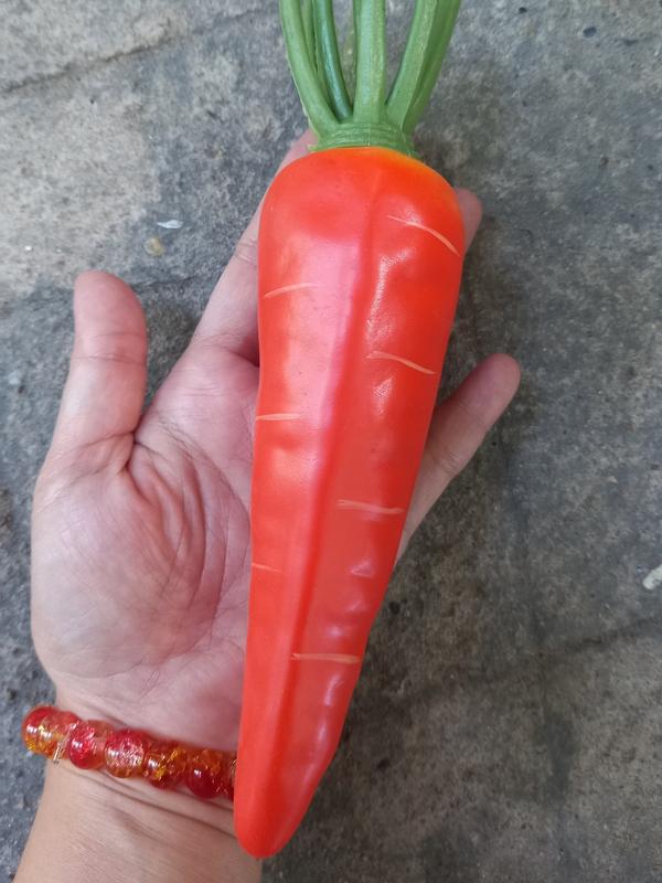 1 Củ Carot giả - trái cây giả - TUYET XUAN SHOP 7