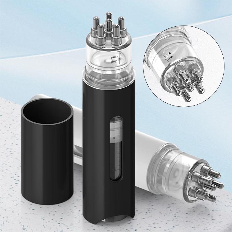 Dụng Cụ Dụng Cụ Chải Da Đầu Cầm Tay Sáu Kim, Lược Chất Lỏng, Mát Xa Chân Tóc, Dầu Huyết Thanh Mọc Tóc, Nuôi Dưỡng, Thích Hợp Cho Tóc, Massage Máy Massage