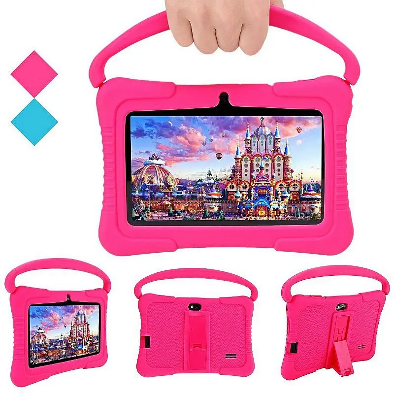 7-Inch 2024 New Children's Smart Android Tablet PC Vision Protection Educational Applications Rich