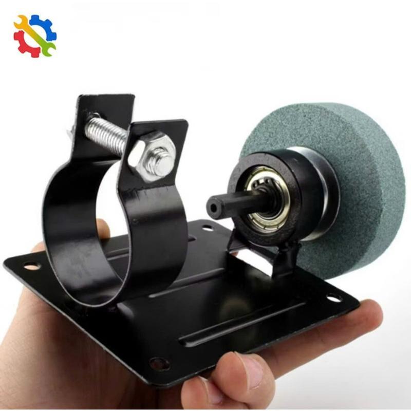  Bộ chuyển máy khoan cầm tay thành máy mài kim loại máy đánh bóng chà nhám tiện dụng có đế cố định----- 