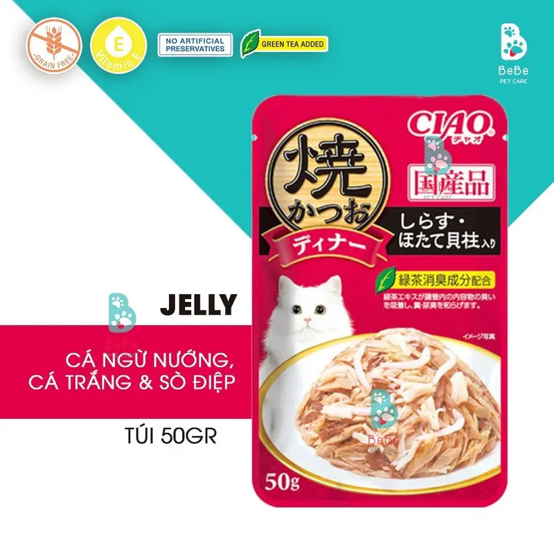 PATE CIAO Thơm Ngon Dành Cho Mèo Mọi Lứa Tuổi 7