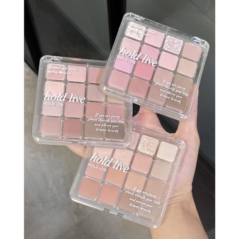   HOLD LIVE  Bảng mắt 16 ô nhũ lì Hold Live Sunset Magic  HL716  