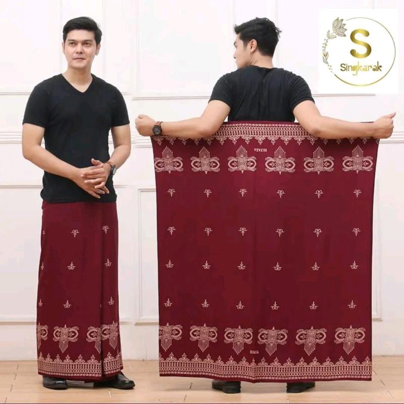 Sarung Gus Iqdam Exlusive Halusan Batik Sogan Viral Kekinian Dewasa Bahan Rayon Super Premium Terbaru Terlaris Termurah Bunga 4