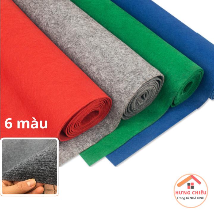 Thảm lót sàn nỉ trải văn phòng, phòng khách, nhà ở, sự kiện 3mm