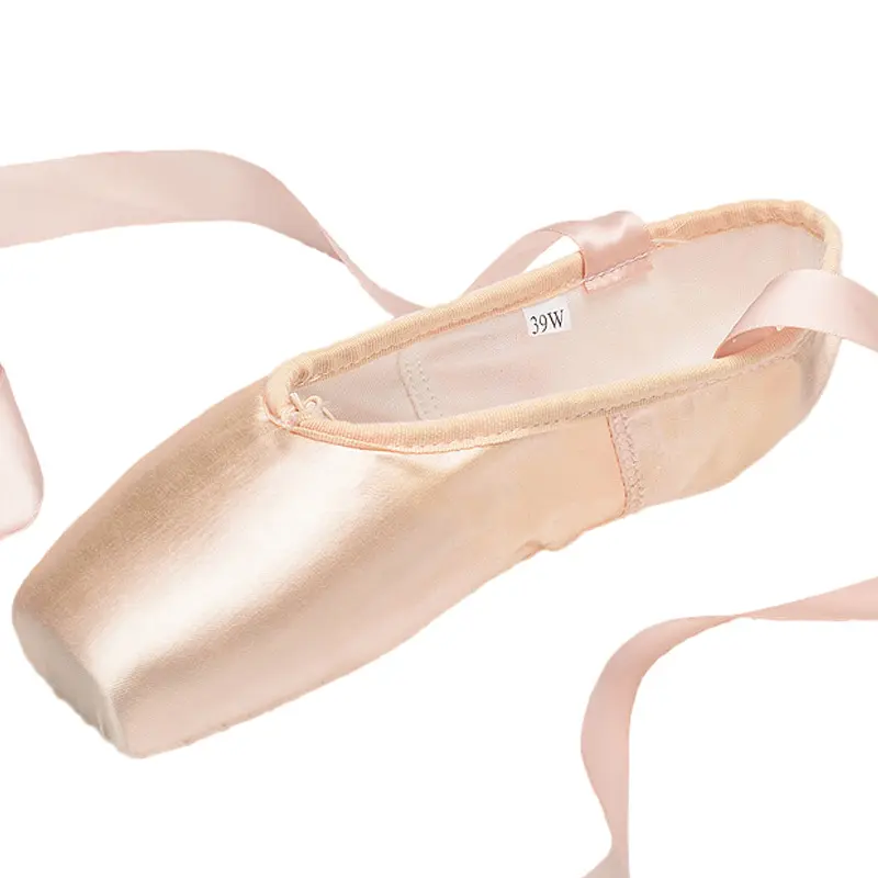 Balletto Ballerle Ballet Dance Shoes Women's Pointed Shoes Children's Lace-up Flat Adult Beginner Satin Shoes