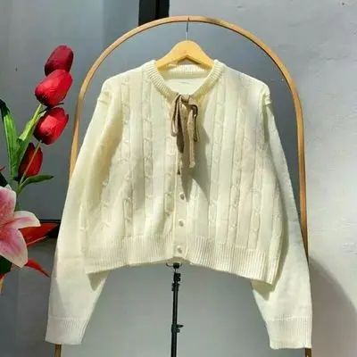 Astari Cable Blouse/ Sweater Atasan Wanita Blouse Cable  Casual  Cardigan Knitwear
