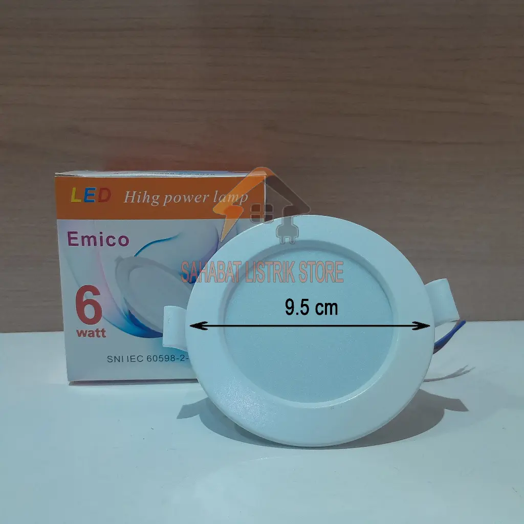 Lampu Downlight Led Inbow EMICO 6 Watt Putih 2,5inch - Shop | Tokopedia