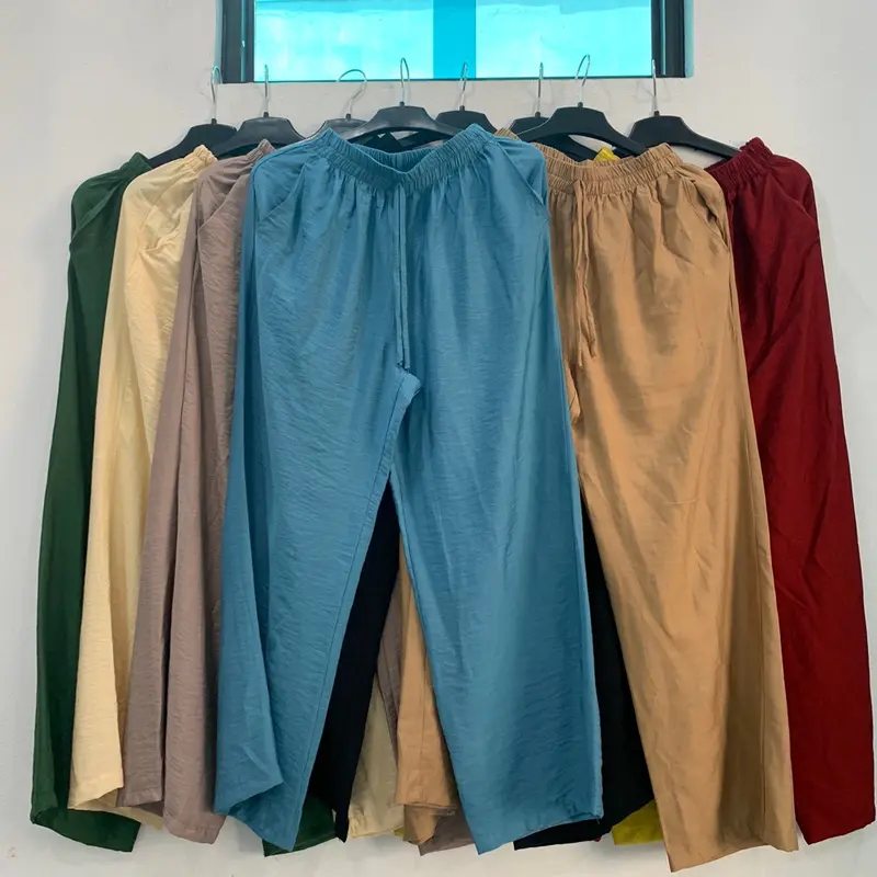 Quần đũi lụa mềm mịn - co giãn màu nâu Menswear 2