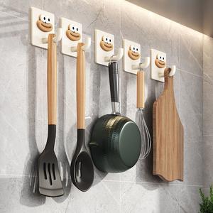 Cangkuk Melekit, Sangat Melekit, untuk Belakang Pintu dan Dapur / Bilik Mandi, Cangkuk Asrama, Bebas Tebuk, Penyangkut Pakaian, Cangkuk Dinding Supplies