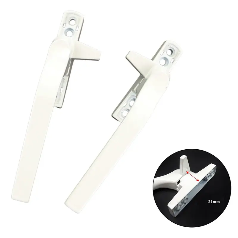 HOMEDIY Left Right Hand Aluminum Alloy External Flat Handle for Window 0