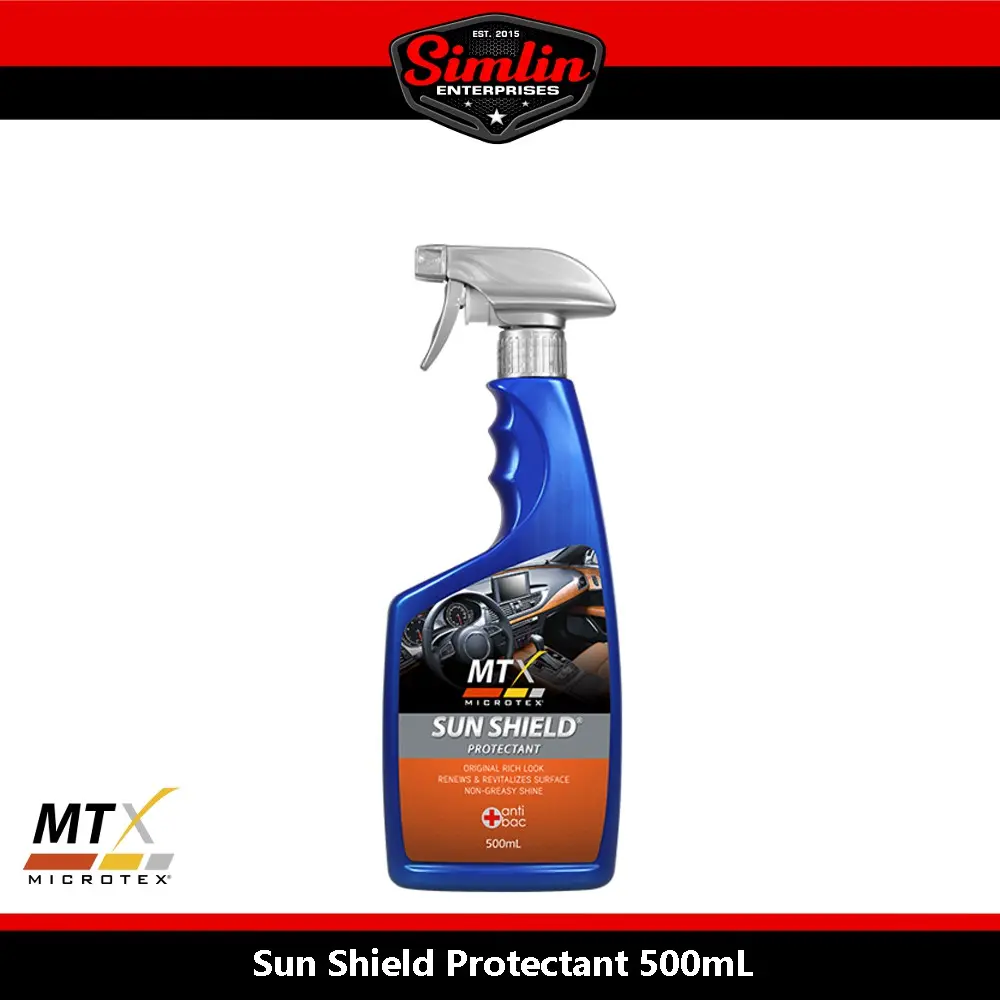 MTX Sun Shield 500ML - Anti-Bacterial Car Interior Protectant