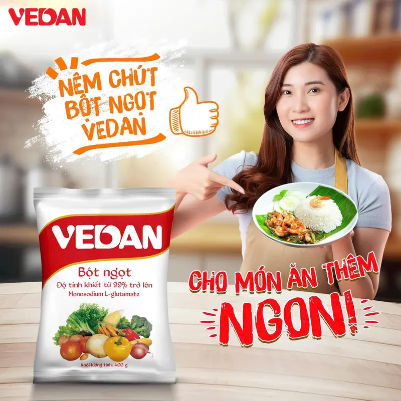 Combo 5 Gói Bột Ngọt VEDAN Hạt Nhỏ 1kg-Size M 4