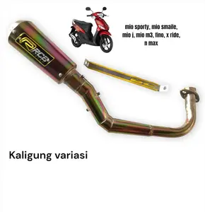 Knalpot RCB Racing mio sporty mio smaile mio j mio m3 mio z mio gt mio soul mio gear x ride fino n max full bunglon
